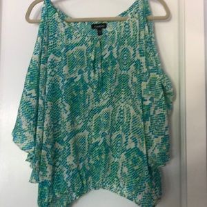 Bebe Flowy Summer Top